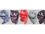свитер с оленями,митенки-рукава,Новогодний колпак,шапка-шарф,варежки,водолазки кашемировые,брюки,маш